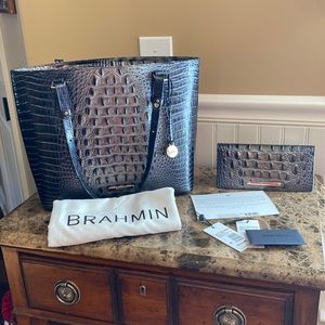 Brahmin Medium Misha Nightfall Ombre Melbourne & Ady Wallet